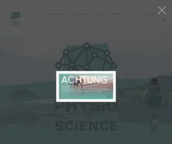 PHysiomeetsscience.com(Vorsprung durch Wissenschaft) Screenshot