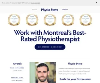PHysiosteve.com(Physio Steve) Screenshot