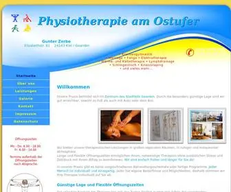 PHysiotherapie-AM-Ostufer.de(Physiotherapie am Ostufer) Screenshot