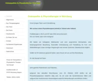 PHysiotherapie-Stumpf.de(Osteopathie) Screenshot