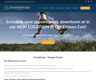 PHysiotherapyonkent.com(Physiotherapy on Kent) Screenshot