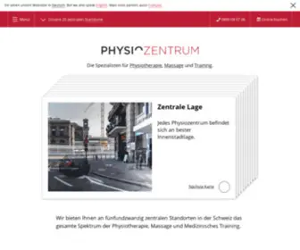PHysiozentrum.ch(Ihre Physio) Screenshot