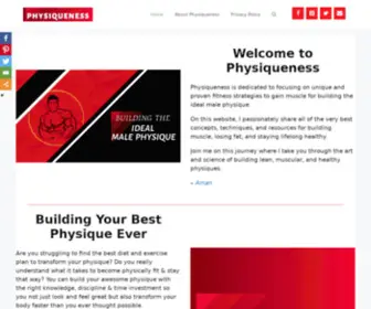 PHysiqueness.com(Physiqueness Physiqueness) Screenshot