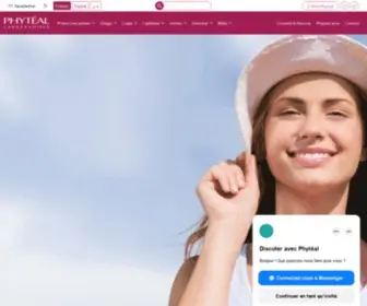 PHyteal.com(Phyéal) Screenshot