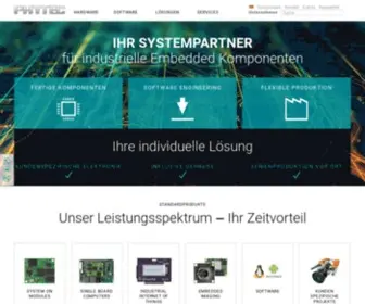 PHytec.de(Schneller am Markt mit Modulen + Elektronik "Made in Mainz") Screenshot