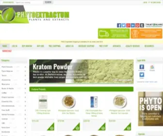 PHytoextractum.com(Kratom) Screenshot