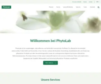 PHytolab.com(Labor) Screenshot