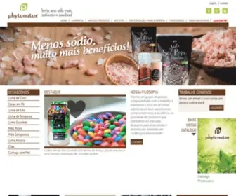 PHytonatus.com.br(Tenha uma vida mais saborosa e saud) Screenshot