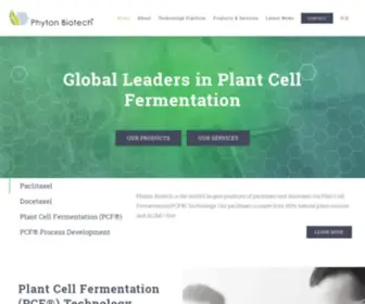 PHytonbiotech.com(Phyton Biotech) Screenshot