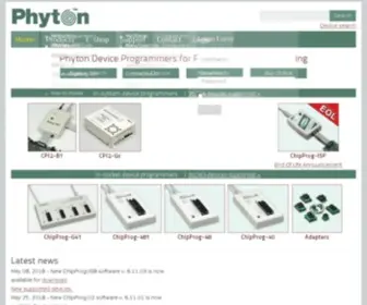 PHyton.com(Phyton Device Programmers for Production and Engineering) Screenshot