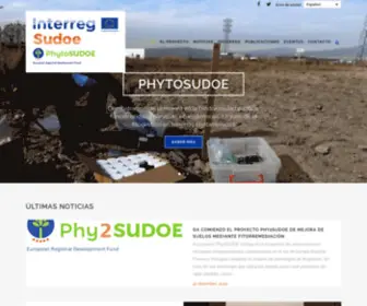 PHytosudoe.eu(Phy2sudoe) Screenshot