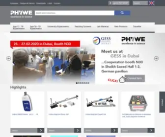 PHywe-SYsteme.com(PHywe SYsteme) Screenshot