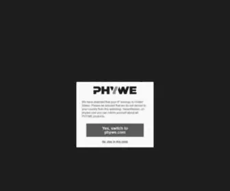 PHywe.de(Phywe Systeme) Screenshot