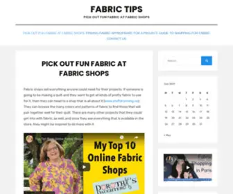 Pia-AD.net(Pick Out Fun Fabric At Fabric Shops) Screenshot