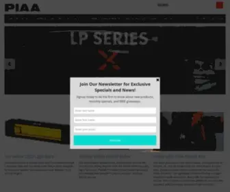 Piaa.com(PIAA Corporation) Screenshot