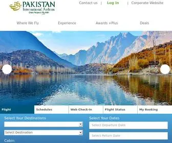 Piac.aero(Pakistan International Airlines) Screenshot