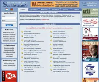 Piac.info(MagyarorszĂĄgi szakmai keresĹ portĂĄl) Screenshot