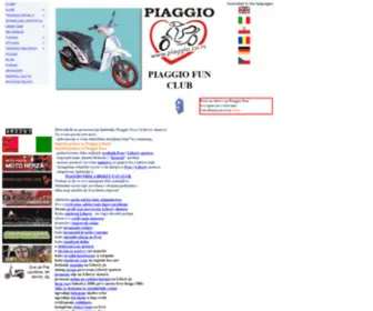 Piaggio.co.rs(Piaggio Free & Liberty scooter) Screenshot