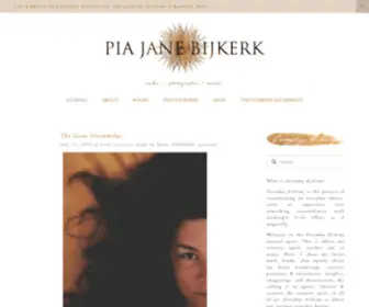 Piajanebijkerk.com(Connecting to my heart & engaging my intuition) Screenshot