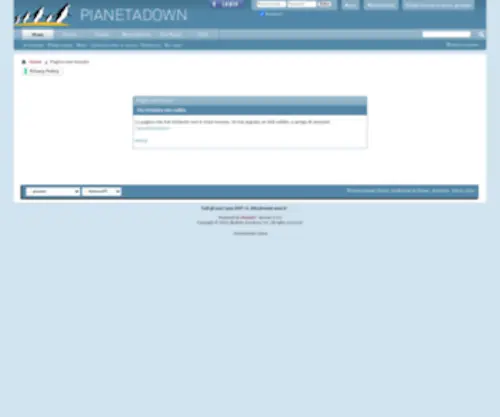 Pianetadown.org(Pianeta Down) Screenshot