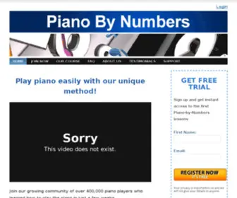 Piano-BY-Numbers.com(Piano BY Numbers) Screenshot