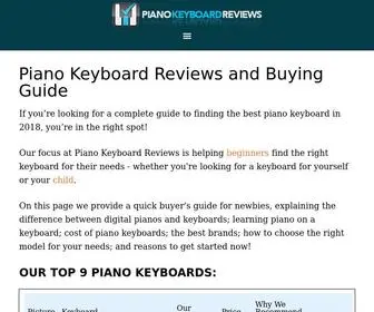 Piano-Keyboard-Reviews.com(Piano Keyboard Reviews) Screenshot