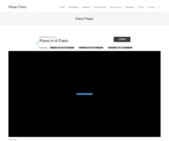 Piano-Player.info(Full Virtual Piano With 88 Keys) Screenshot