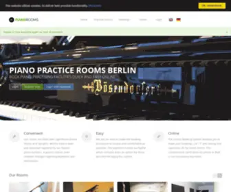 Piano-Rooms.com(Piano Rooms) Screenshot