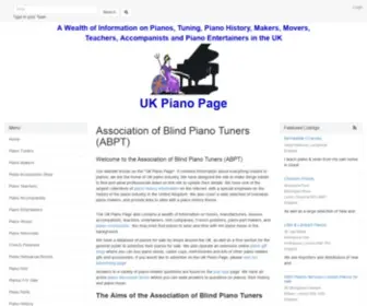 Piano-Tuners.org(Piano Tuners) Screenshot