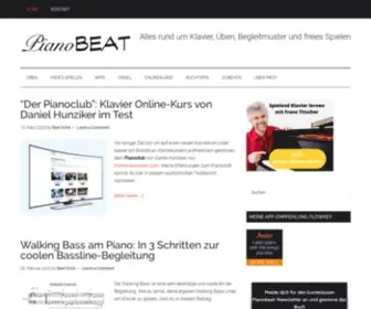 Pianobeat.de(Der spannende Klavierblog) Screenshot
