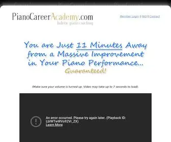 Pianocareeracademy.com(Holistic Piano Coaching) Screenshot