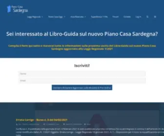 Pianocasa-Sardegna.it(Piano Casa Sardegna 2021) Screenshot
