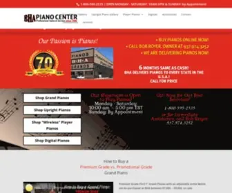 Pianocenter.com(BHA Pianocenter) Screenshot