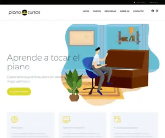 Pianocursos.com(Academia de Piano Online) Screenshot