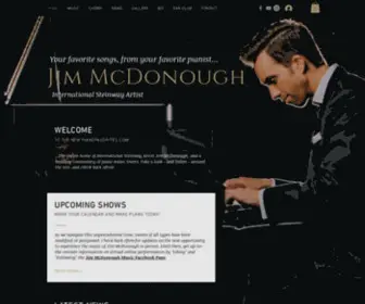 Pianofavorites.com(Jim McDonough Piano Music) Screenshot