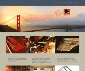 Pianofinders.com(Pianos) Screenshot