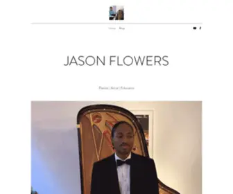 Pianoflowers.com(Jason Flowers) Screenshot