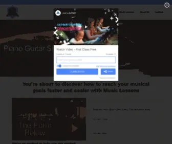 Pianoguitarsinginglessons.com(Online Zoom Singing Classes San Antonio) Screenshot