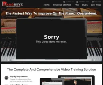 Pianokeyz.com(Learn to Play Piano with Online Piano Lessons) Screenshot