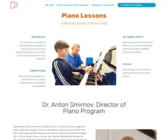 Pianolessons-Irvine.com(Piano Lessons Irvine) Screenshot