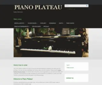 Pianoplateau.com(Piano Plateau) Screenshot
