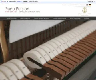 Pianopulsion.com(Magasin de piano Avignon) Screenshot