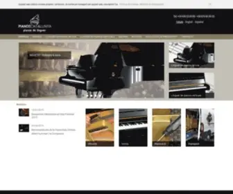 Pianos-Catalunya.com(Lloguer de pianos per esdeveniments) Screenshot