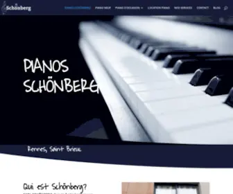 Pianos-Schonberg.com(PIANOS-SCHÖNBERG) Screenshot