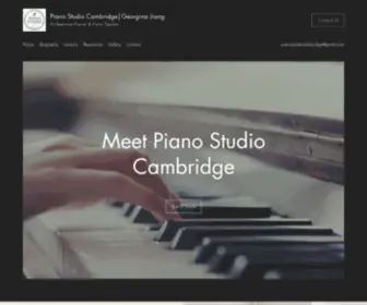 Pianostudiocambridge.com(Piano Studio Cambridge) Screenshot