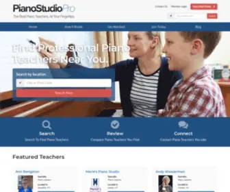 Pianostudiopro.com(Piano Teacher Directory) Screenshot