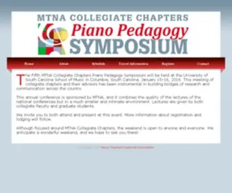 Pianosymposium.com(Pianosymposium) Screenshot