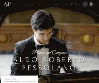 Pianoth.com(Aldo Roberto Pessolano Pianista e compositore) Screenshot