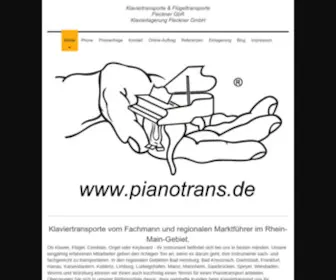 Pianotrans.de(Pianotrans Fleckner) Screenshot