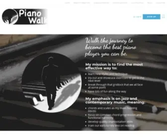 Pianowalk.com(The Piano Walk) Screenshot